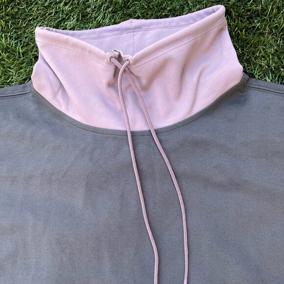 Athleta Hermosa Mock Neck Sweatshirt Cinch String Oversized Snowboard Style XS - Picture 5 of 11